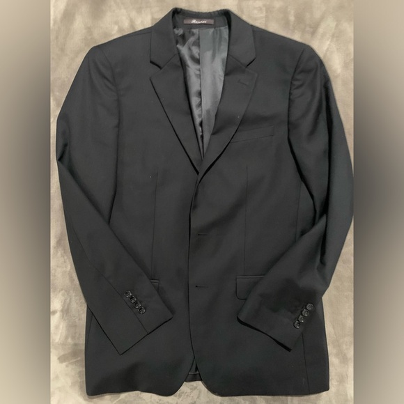 Rossini Black Blazer Suit Jacket size 38R - Picture 1 of 4